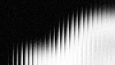 Minimal grainy white ribbed gradient background with vertical lines and sof.. Stock Illustration
