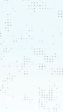 Minimal gray and green dot grid on light background, clean abstract tech il.. 스톡 일러스트