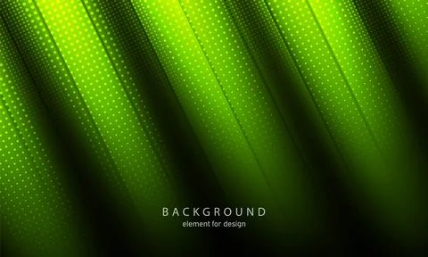 Minimal Green geometric abstract background. Bright design gradient texture.. Stock Illustration