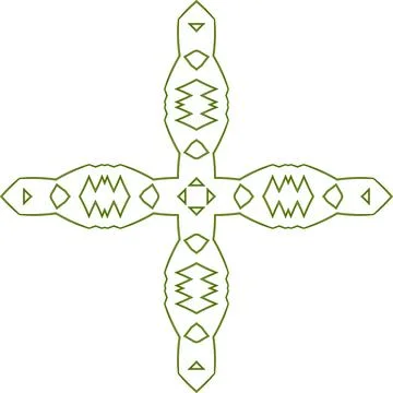 Minimal Green Simple Multi Use Outline Vector Elements with Clean Line Art 스톡 일러스트