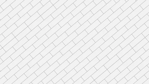 Minimal grey brick wall outline seamless loop animation moving diagonally. Stock Footage 331473546
