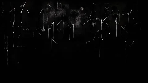 Minimal Grunge Texture Frame Stock Footage 263107691