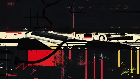 Minimal Grunge Texture Visual Stock Footage 300828716