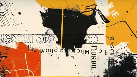 Minimal Grunge Texture Visual Stock Footage 300990855