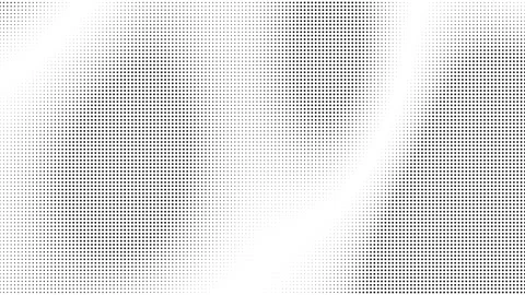 Minimal Halftone Screen Texture with Smooth Monochrome Dot Transition Video stock 346799268