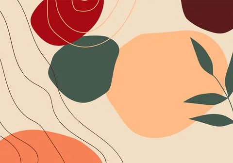 Minimal hand draw background. Vector illustration. Stock Illustration