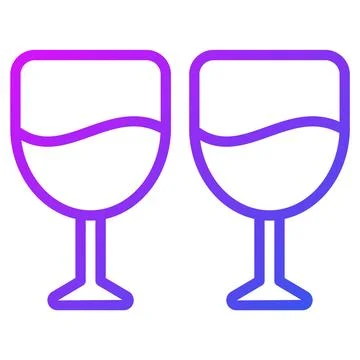 A minimal hand drawn icon of the web browser interface window. Illustrazione stock