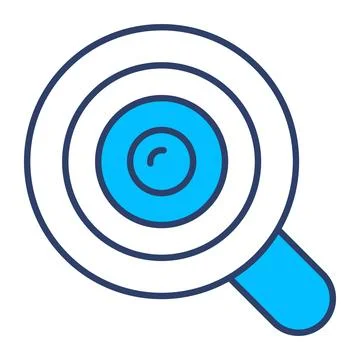 A minimal hand drawn icon of the web browser interface window. Stock Illustration