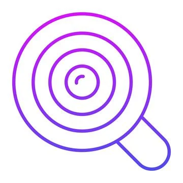 A minimal hand drawn icon of the web browser interface window. Stock Illustration