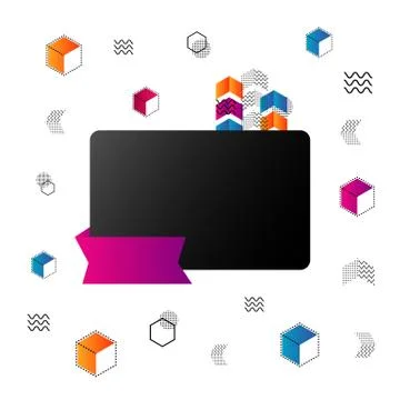 Minimal hipster pattern Stock Illustration