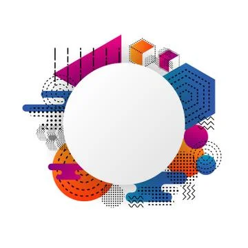 Minimal hipster pattern Illustrazione stock