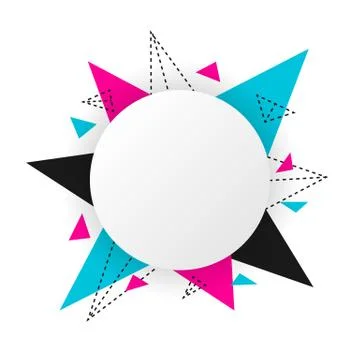 Minimal hipster pattern Stock Illustration