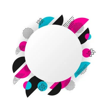 Minimal hipster pattern Illustrazione stock