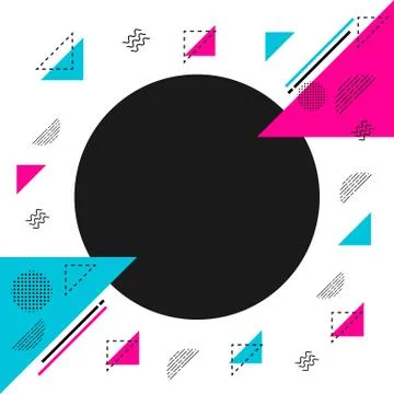 Minimal hipster pattern 스톡 일러스트