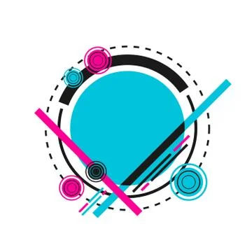 Minimal hipster pattern 스톡 일러스트