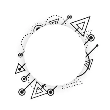 Minimal hipster pattern 스톡 일러스트