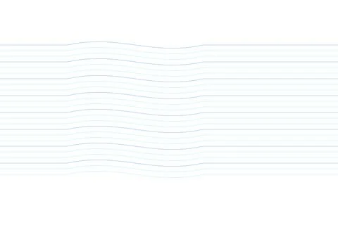 Minimal Horizontal Flow Vector Background Illustrazione stock