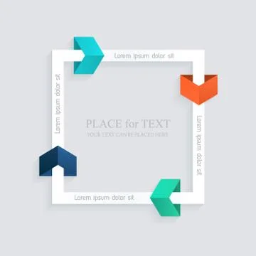Minimal infographics design set. Stock Illustration