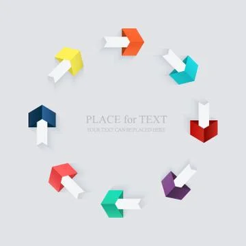 Minimal infographics design set. Stock Illustration