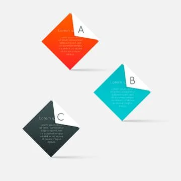 Minimal infographics design. Vector can be used for workflow layout, diagram, Illustrazione stock