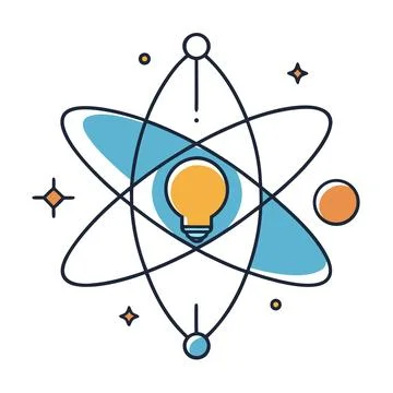 Minimal Innovation Process Symbol Abstract Layered Design Stock Illustration