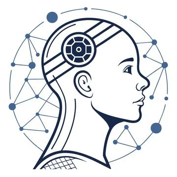 Minimal Innovative Dynamic Conceptual Stock Illustration