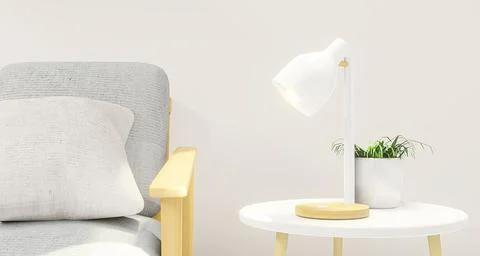 Minimal interior design room with sofa, low table, Decoration plant and japan イラスト素材