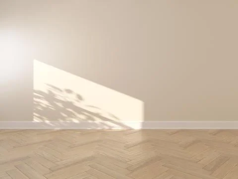 Minimal interior mock up scene. Stockillustratie