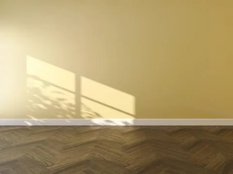 Minimal interior mock up scene. Illustrazione stock