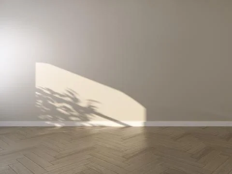 Minimal interior mock up scene. Stock-Illustration