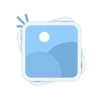 Minimal isolated icon on a blank background featuring a subtle modern style Stock Illustration