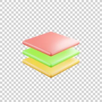 Minimal Layer Group Icon Stock Illustration