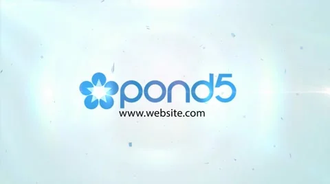 Minimal Light Rotate Business Logo Reveal After Effects stock