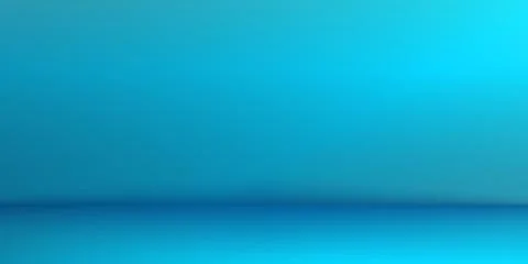 Minimal limbo scene vector background in vibrant blue tones, ideal for Stock Illustration