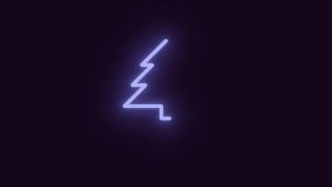 Minimal line art of a Christmas tree with 2026 text below, flat color style, Stock Footage 319417108