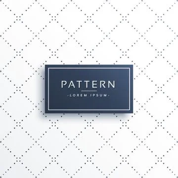 Minimal line dots diamond shape pattern background Stock Illustration