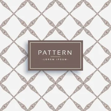 Minimal line pattern decoration vector background Stock Illustration