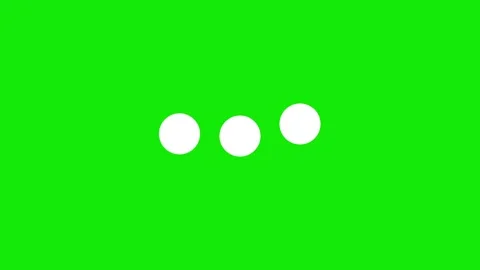 Minimal Loading Dots Progress Symbol animation. Video stock 336857963