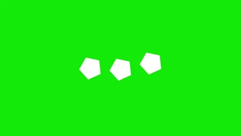 Minimal Loading Dots Progress Symbol animation. Video stock 336857972