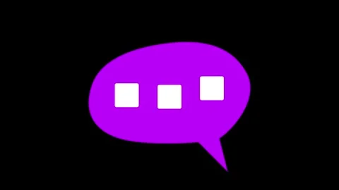 Minimal Loading Dots Progress Symbol animation. Video stock 336857986