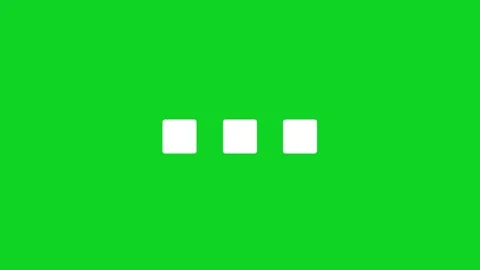 Minimal Loading Dots Progress Symbol animation. Stock-Footage 336858003
