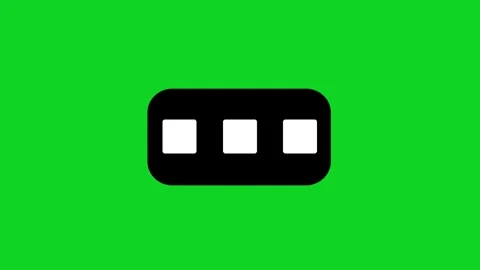 Minimal Loading Dots Progress Symbol animation. 库存影片 336858006