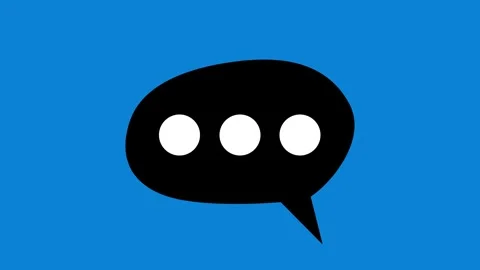 Minimal Loading Dots Progress Symbol animation. Video stock 336858011
