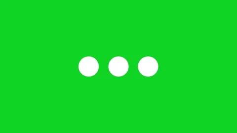 Minimal Loading Dots Progress Symbol animation. Vídeos de archivo 336858021
