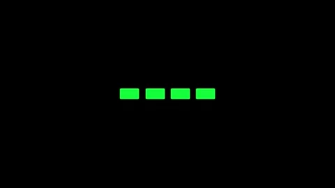 Minimal Loading Dots Progress Symbol animation. Stock Footage 336858039
