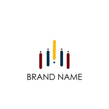 Minimal, logo design, arrow, connection, web, family, tech, idea, office, g.. Stock Illustration