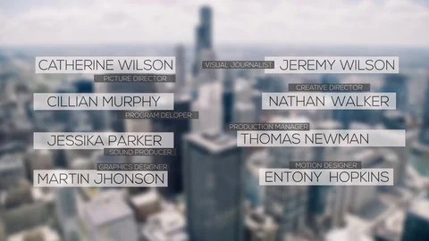 Minimal Lower Thirds Stock After Effects