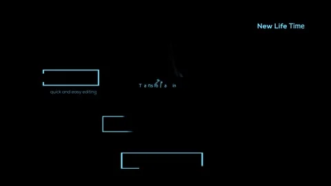 Minimal lower thirds After Effects stock
