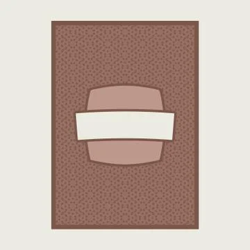 Minimal luxury Cover design with pattern element for menu, invitation card, b Stock Illustration