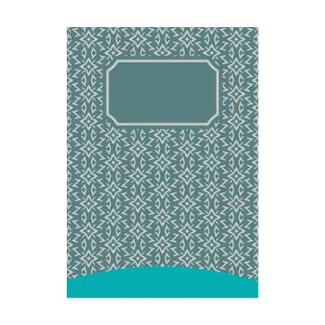 Minimal luxury Cover design with pattern element for menu, invitation card, b Illustrazione stock